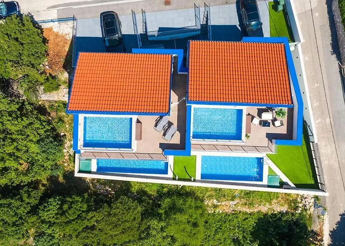 公寓 Searenity Pool - Seafront Krmpote-Vodice